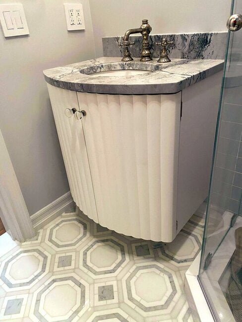 Custom bathroom vanity